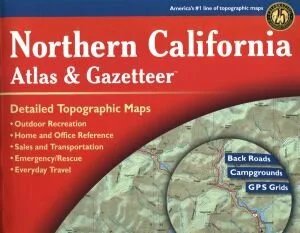 CALIFORNIA, Northern Atlas and Gazetteer