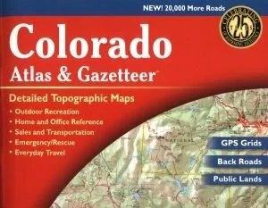 COLORADO Atlas and Gazetteer
