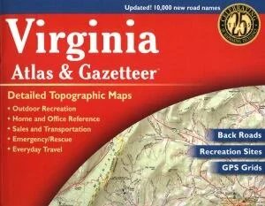 VIRGINIA Atlas and Gazetteer by DeLorme