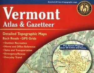 VERMONT Atlas and Gazetteer