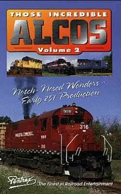 Those Incredible Alcos Volume 2 (VHS video)