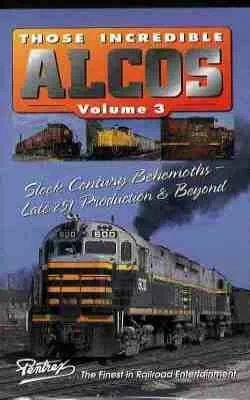 Those Incredible Alcos Volume 3 (VHS video)